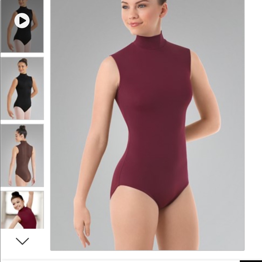 Mockneck leotard / dancewear